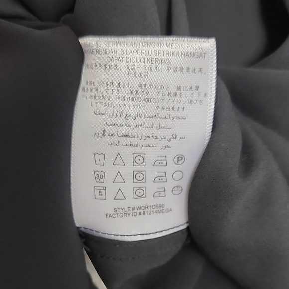 BCBGMAXAZRIA Cecil Asymmetric Sleeveless Top In Black Size Small - Picture 5 of 16